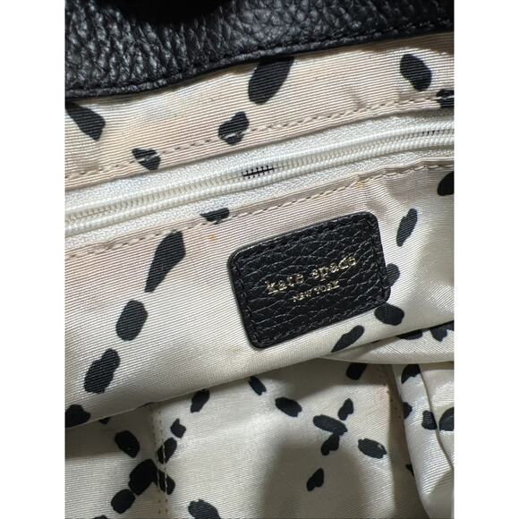 Kate Spade Black Smooth Buttery Soft Leather Small Jessie Bexley Handbag Tote - Picture 12 of 15